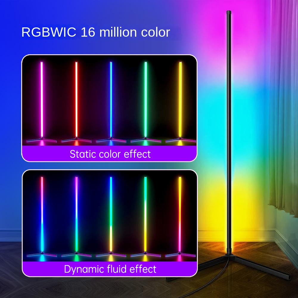 RGB Smart Corner Floor Lamp