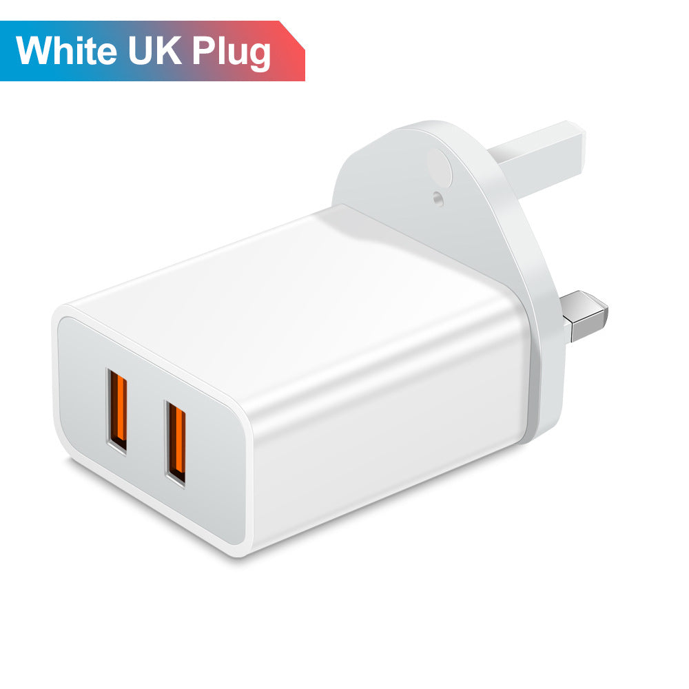 Dual USB 2.4A Fast Charging Wall Charger