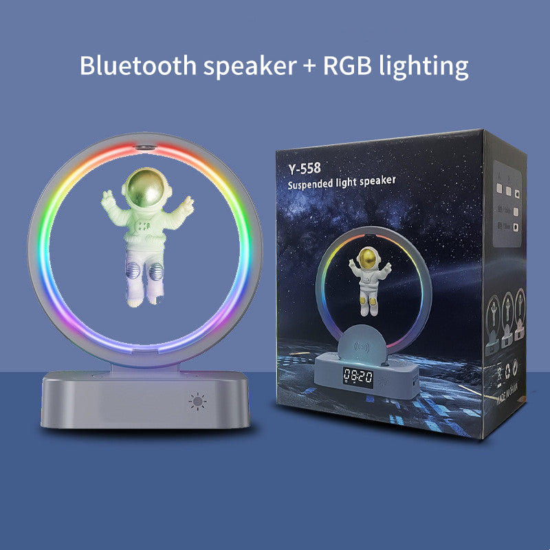 Magnetic Levitation Astronaut RGB Bluetooth Speaker