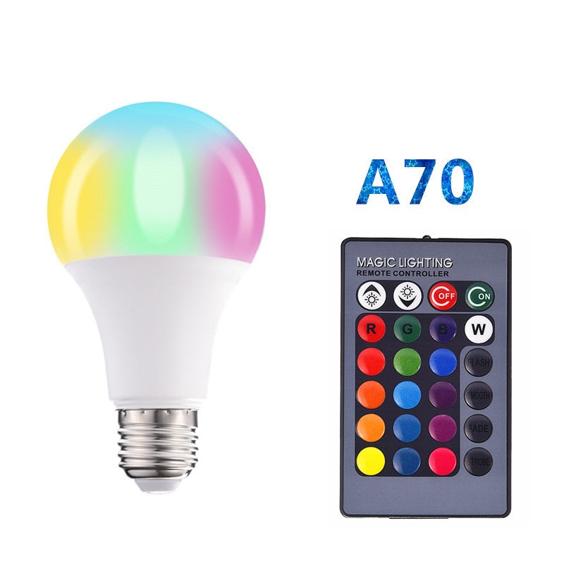 RGBW Remote Control LED Smart Bulb