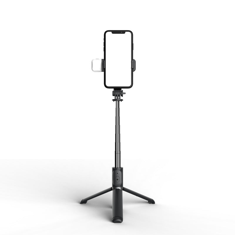 Q02S Bluetooth Selfie Stick Tripod with LED Fill Light