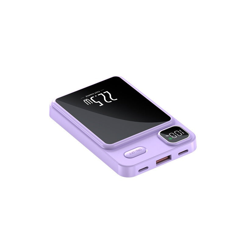 22.5W Magnetic Wireless Power Bank with Digital Display