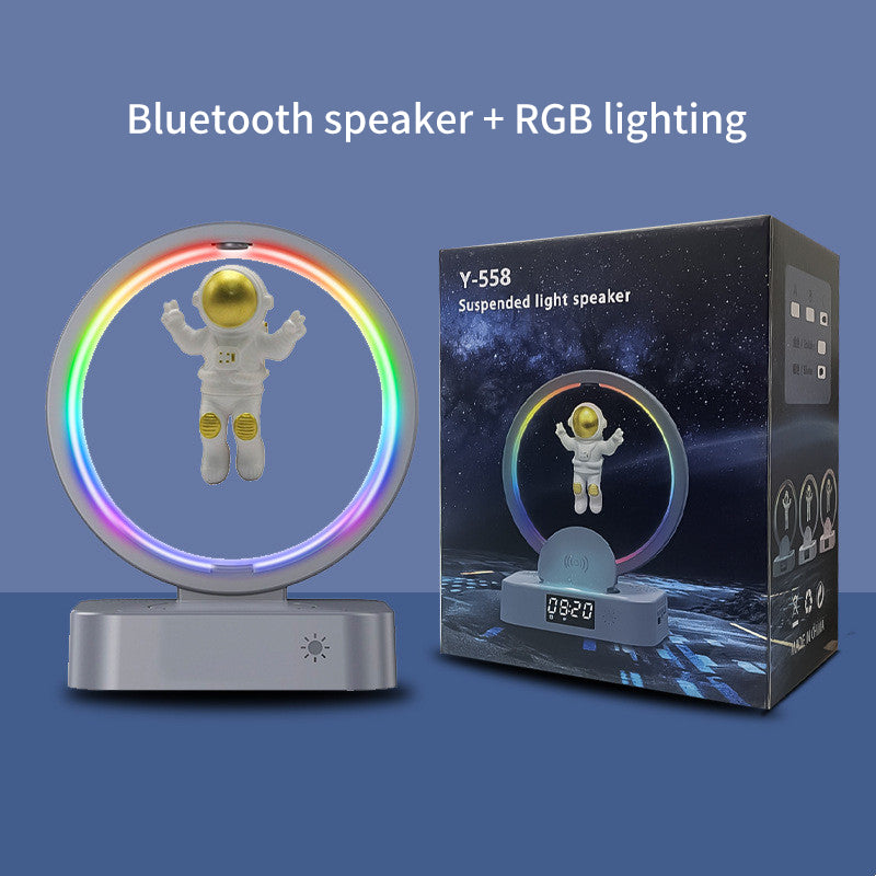 Magnetic Levitation Astronaut RGB Bluetooth Speaker