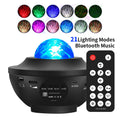 Starry Sky Galaxy Projector with Bluetooth Speaker & Remote