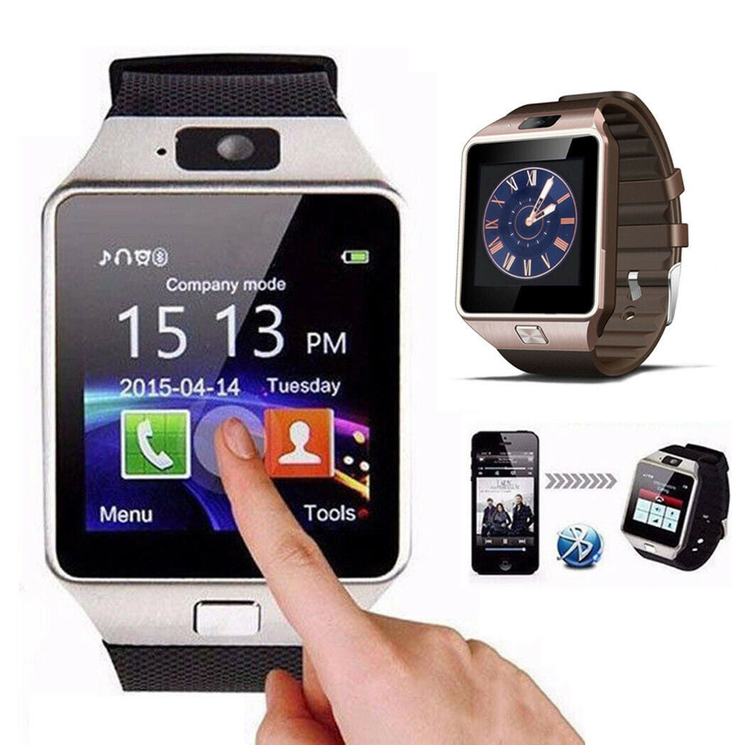 DZ09 Bluetooth Smart Watch with SIM Card Support & Camera