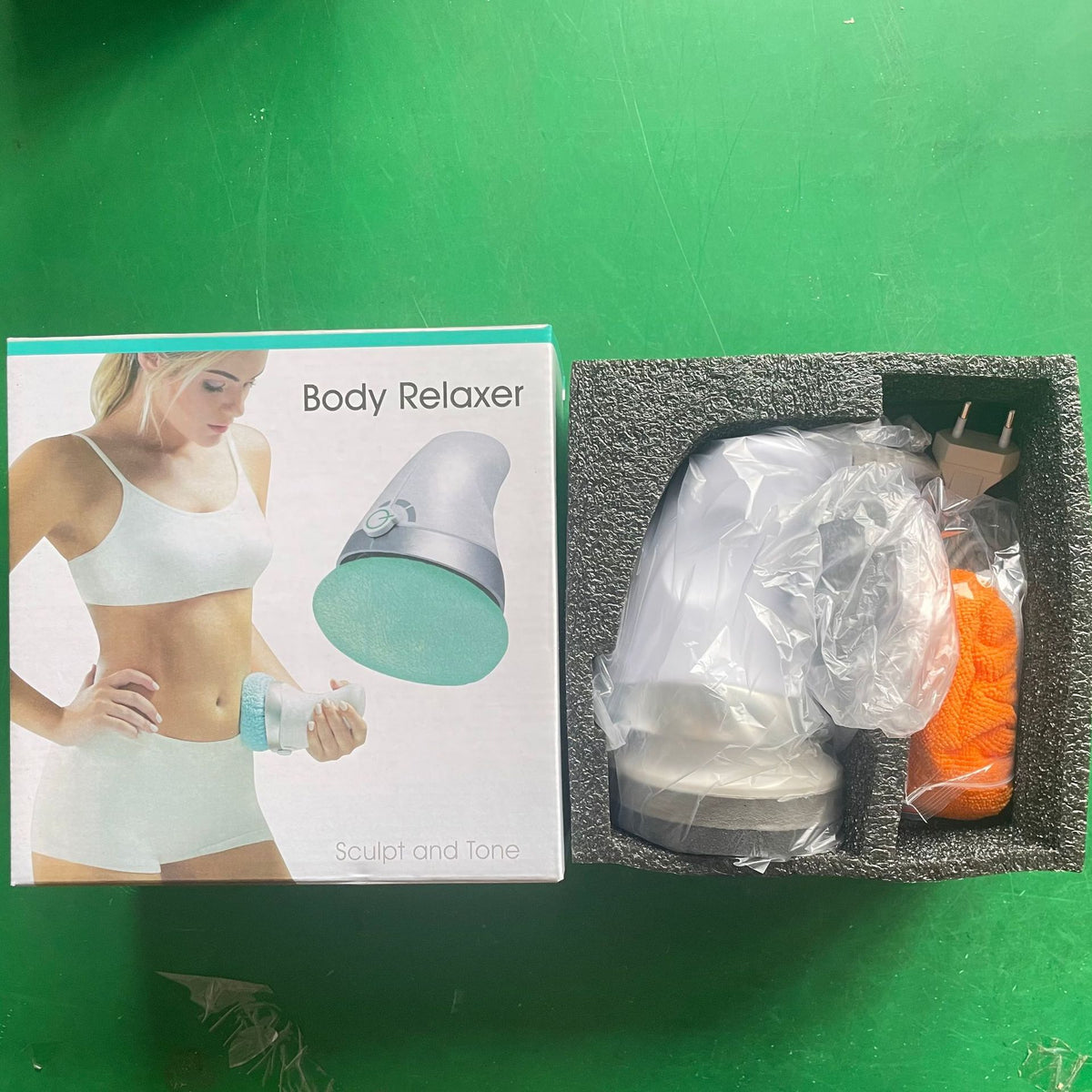 360° Rotating Electric Body Massager with Adjustable Vibration