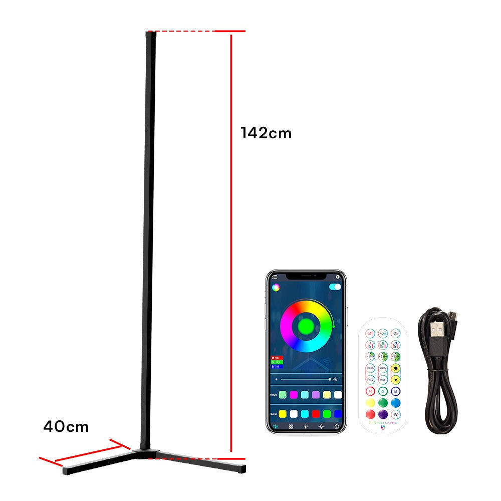 RGB Smart Corner Floor Lamp