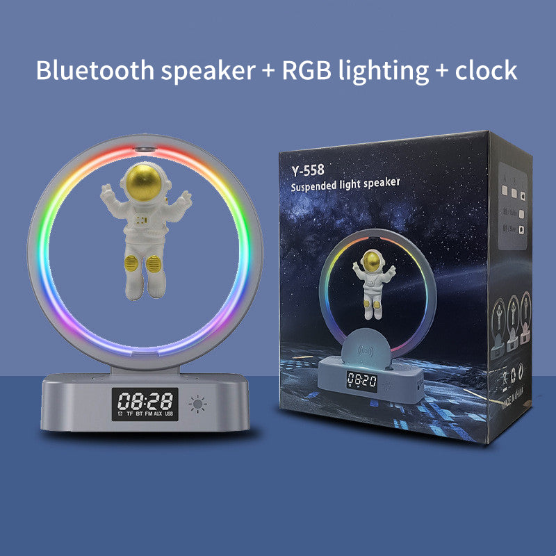 Magnetic Levitation Astronaut RGB Bluetooth Speaker