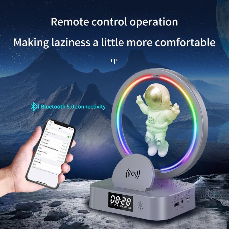 Magnetic Levitation Astronaut RGB Bluetooth Speaker