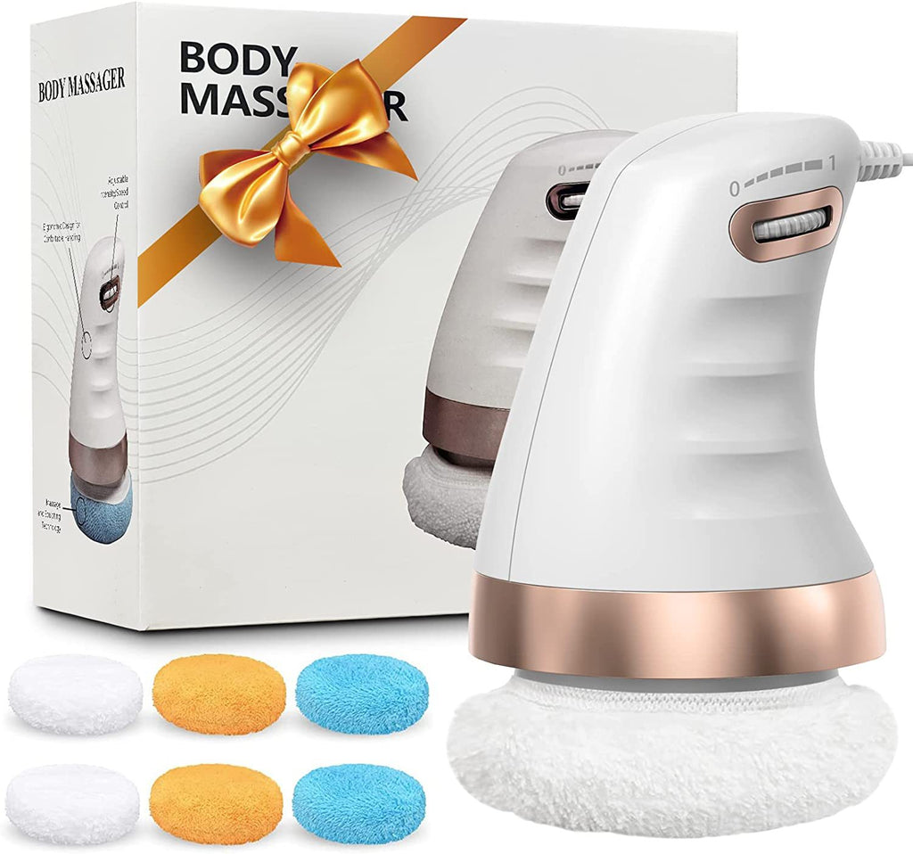 360° Rotating Electric Body Massager with Adjustable Vibration