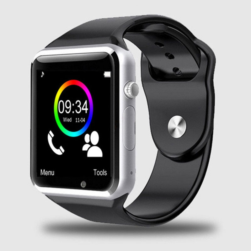 A1 Bluetooth Smart Watch with SIM Card – Call, Camera & Fitness Tracker