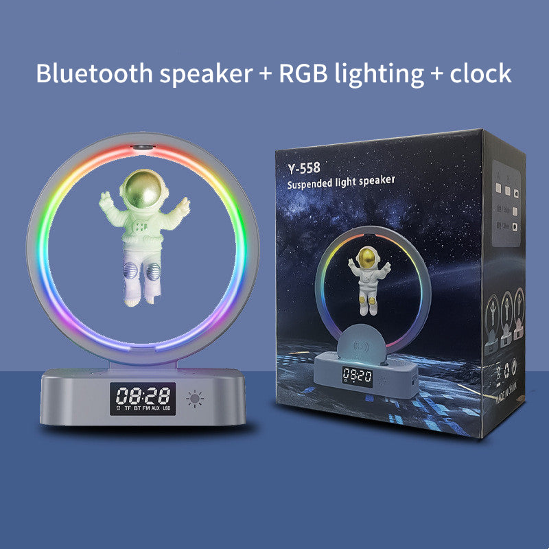 Magnetic Levitation Astronaut RGB Bluetooth Speaker
