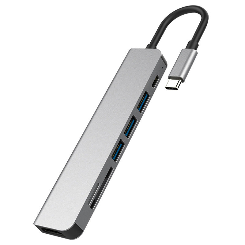 7-in-1 USB-C Hub with 4K HDMI, 100W PD & SD/TF Card Reader