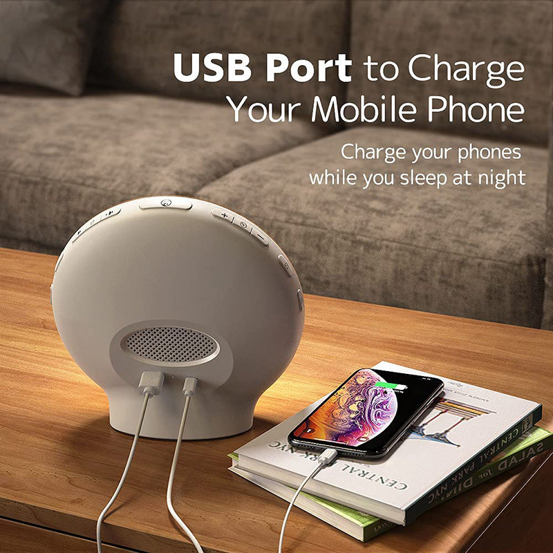 Smart Sunrise Wake-Up Alarm Clock with RGB Night Light & FM Radio