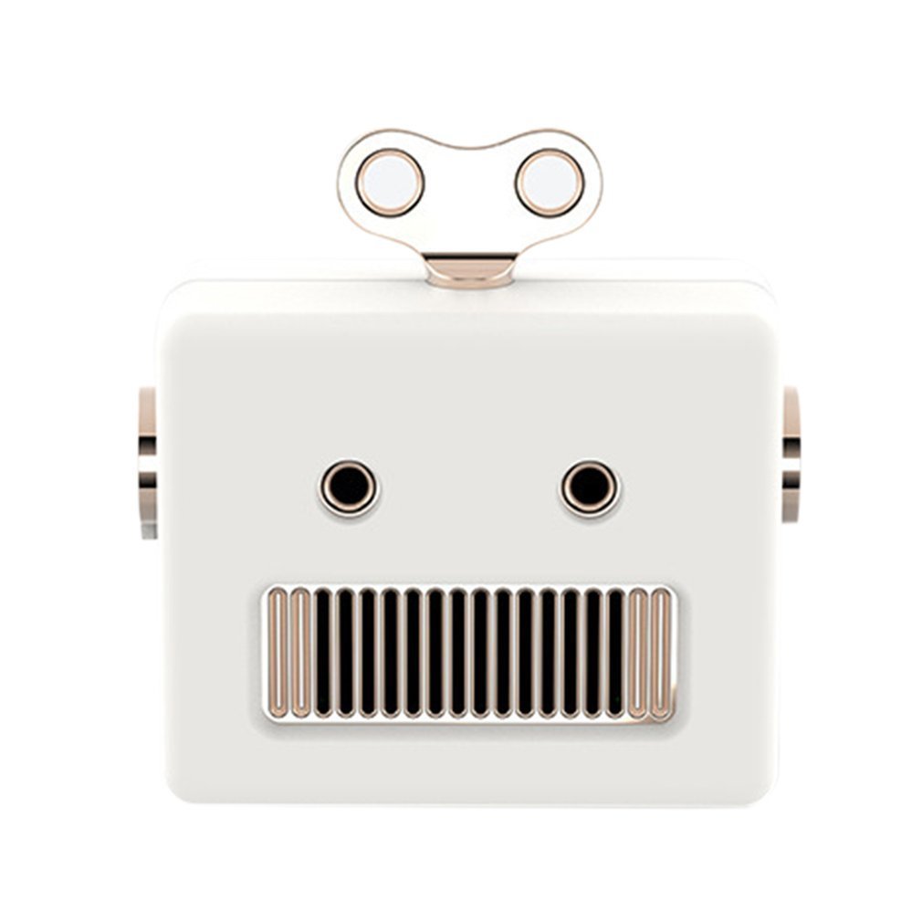 Retro Robot Mini Bluetooth Speaker with Microphone