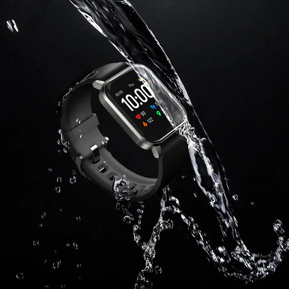 Haylou LS02 Smart Watch – 1.4" Full Touch Fitness Tracker with Heart Rate Monitor & 20-Day Battery Life